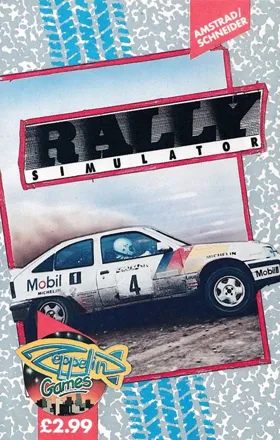 Rally Simulator (UK) (1988) box cover front